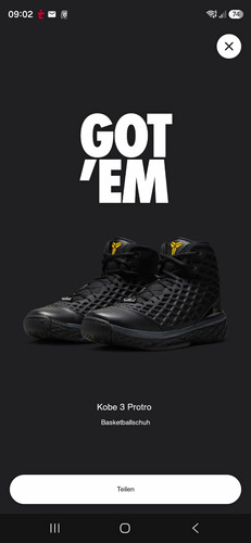 Nike kobe protro - protro, black